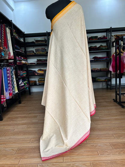 YELLOW DHANIAKHALI SAREE