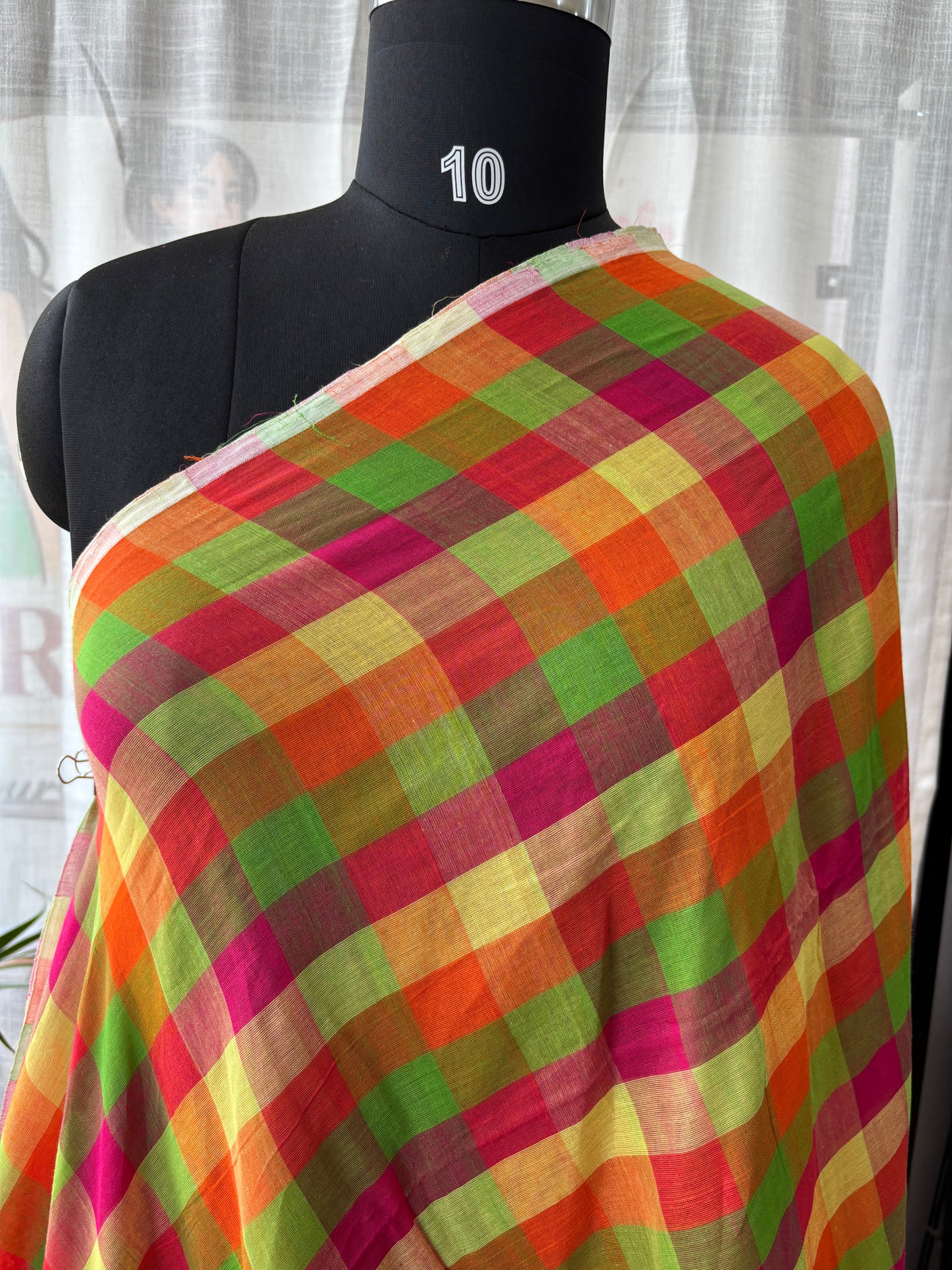 ORANGE INSPIRED BHUJODI SAREE