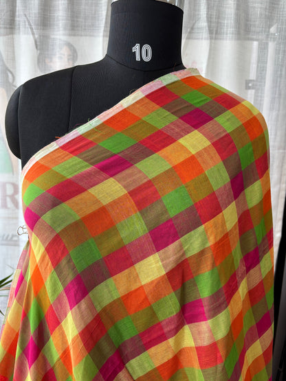 ORANGE INSPIRED BHUJODI SAREE