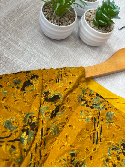 YELLOW HAKOBA BLOUSE