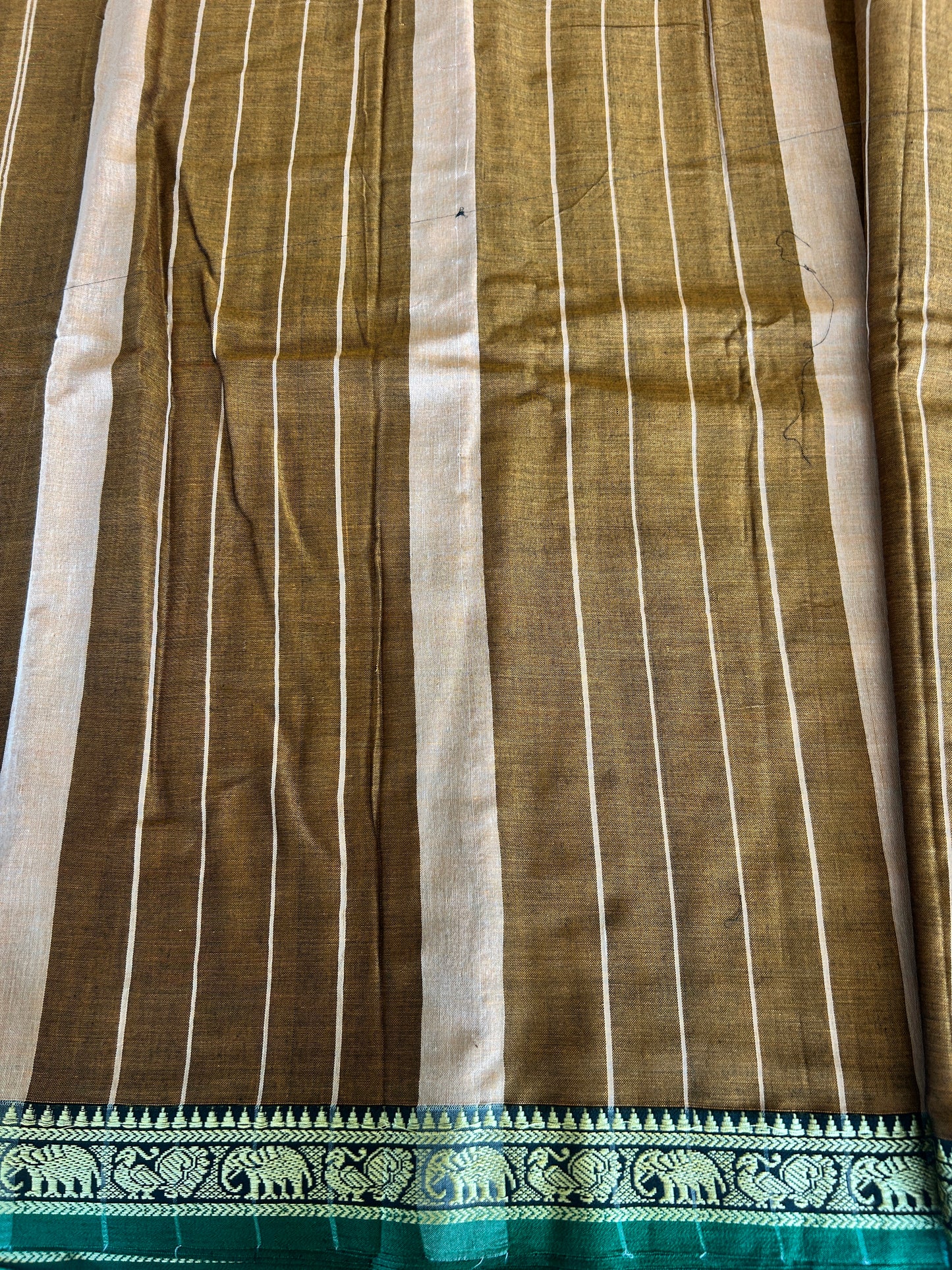 YELLOW NARAYANPET SAREE