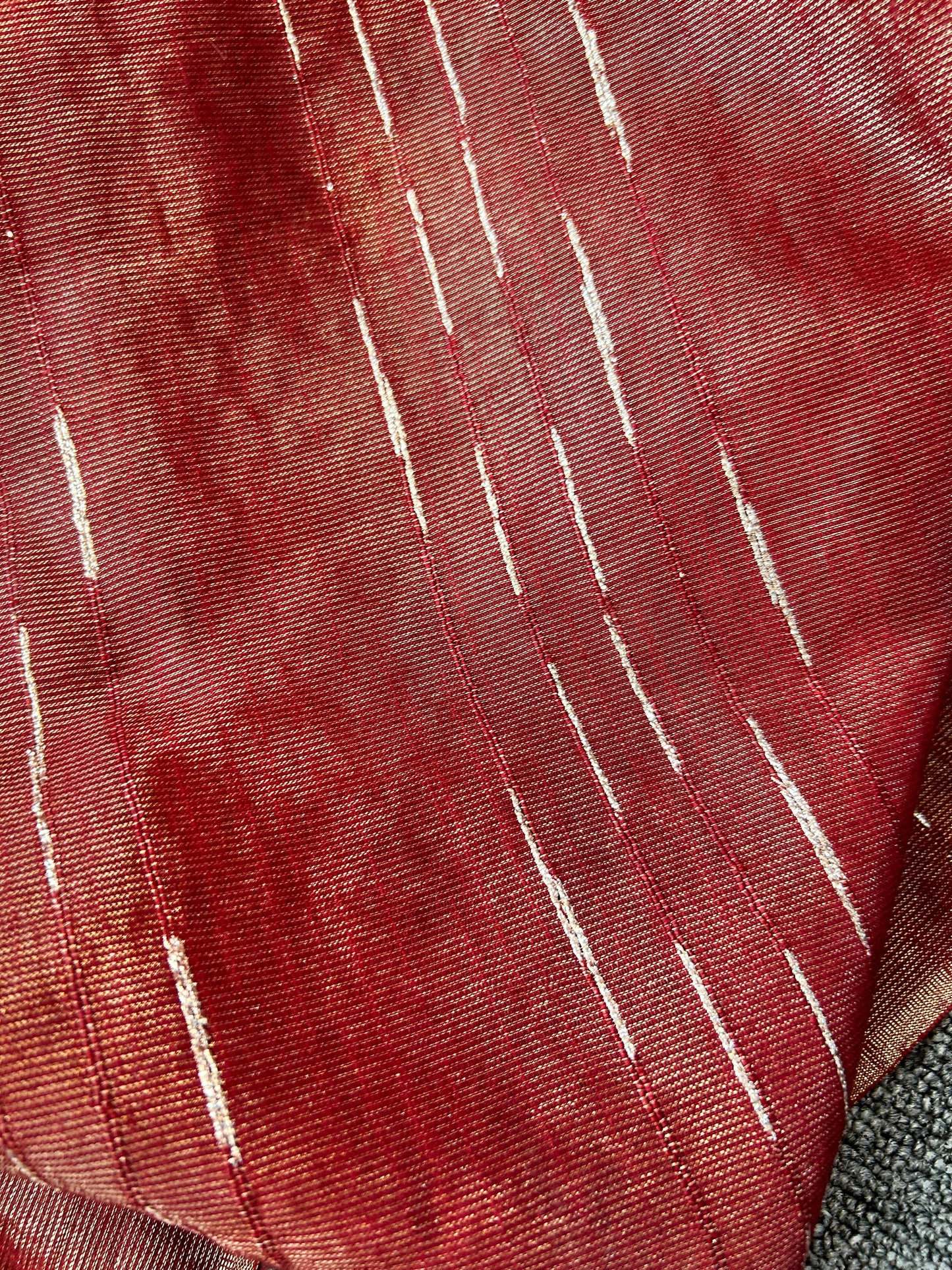 MARRON TISSUE SAREE