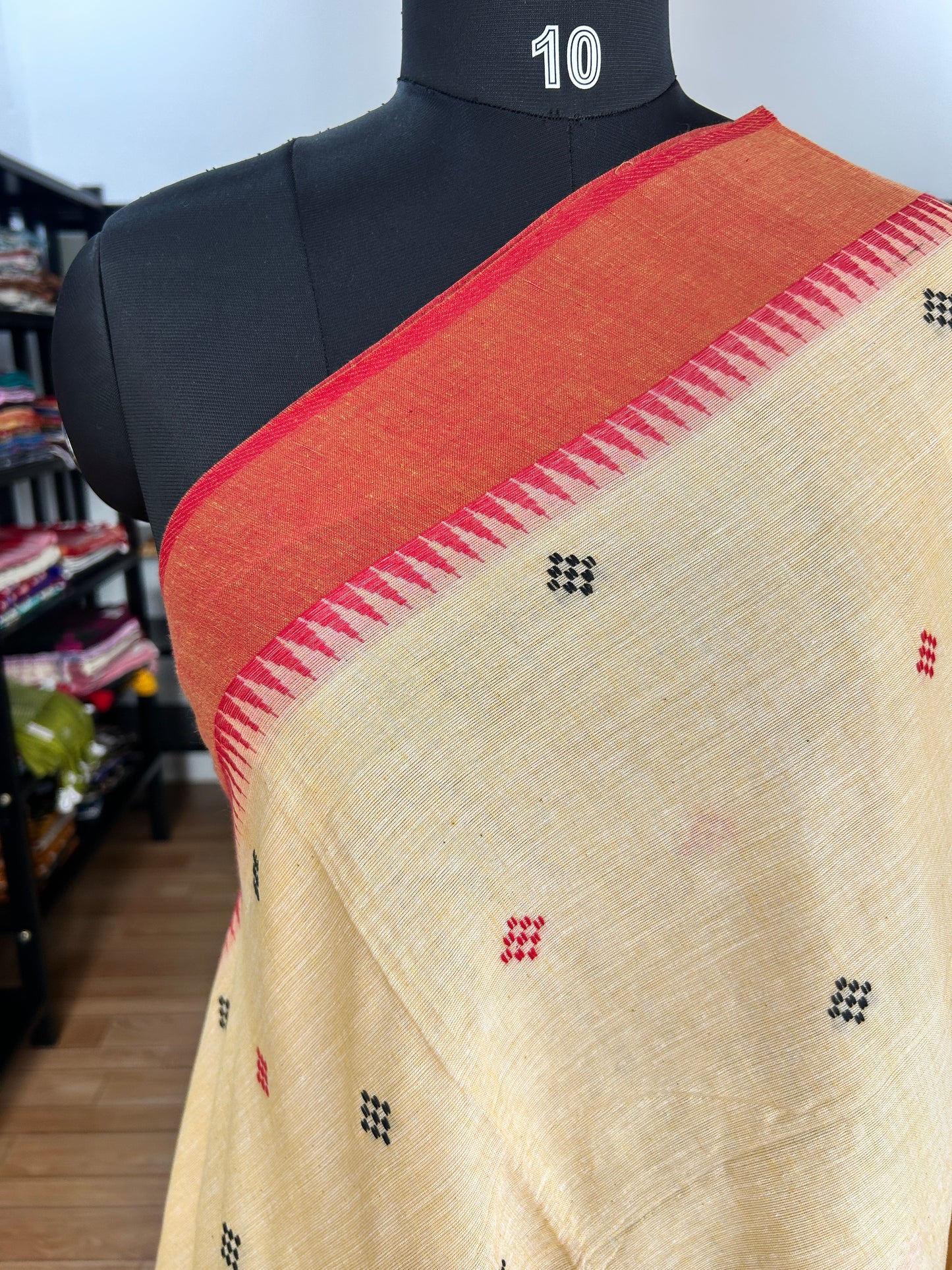 YELLOW DHANIAKHALI SAREE
