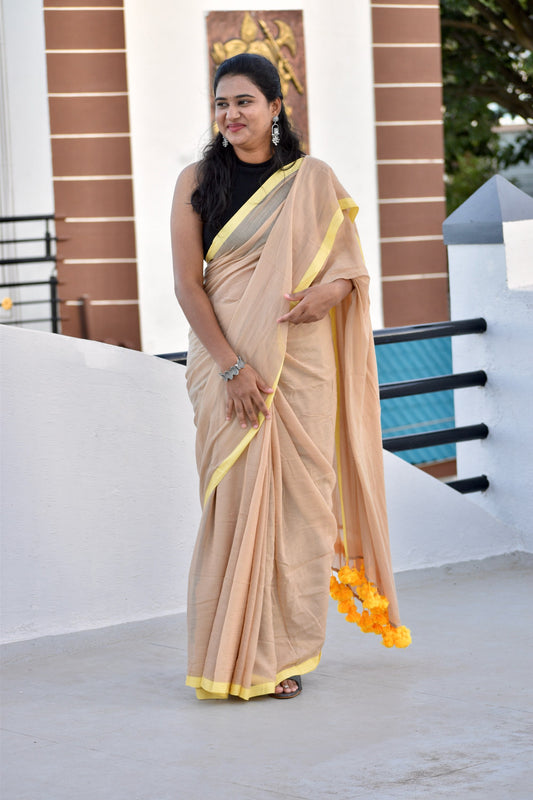 BIEGE MUL SAREE