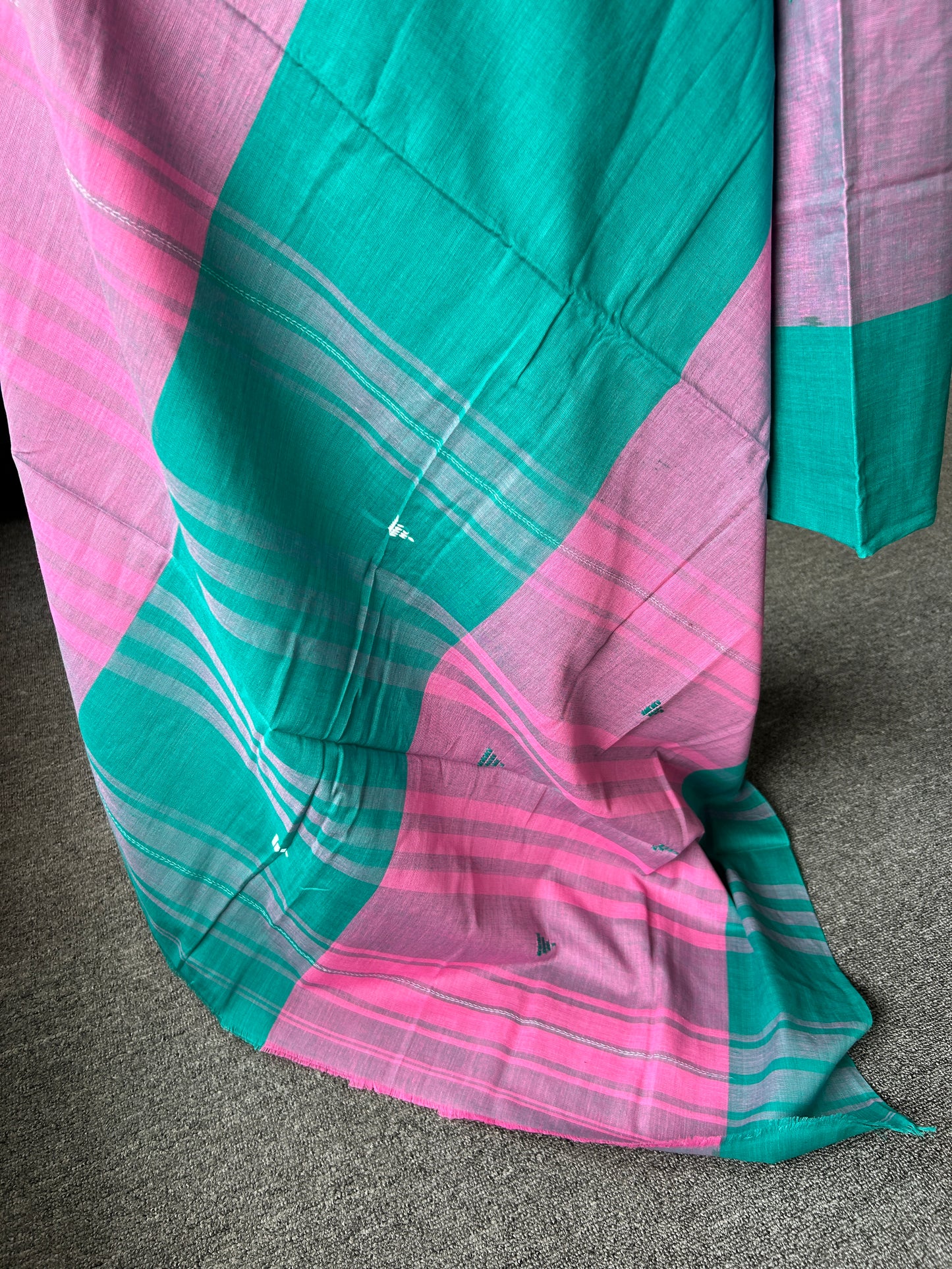 PINK DHANIAKHALI SAREE