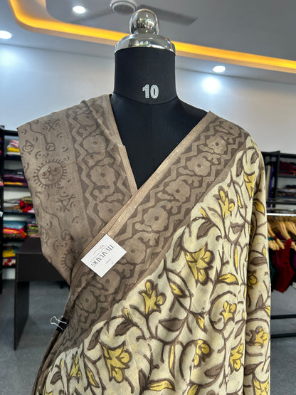 BIEGE AJRAKH MUL SAREE