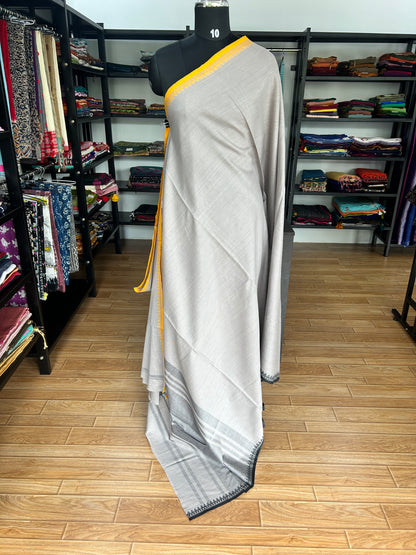 GREY DHANIAKHALI SAREE