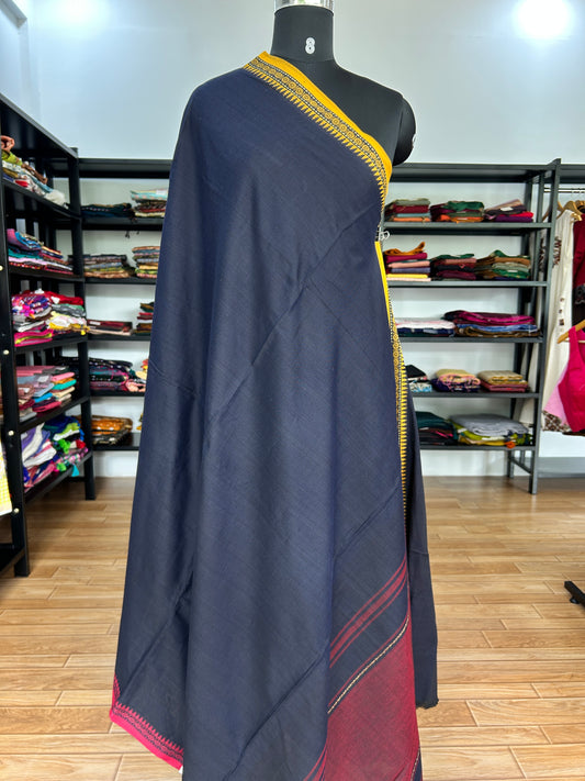 BLACK DHANIAKHALI SAREE