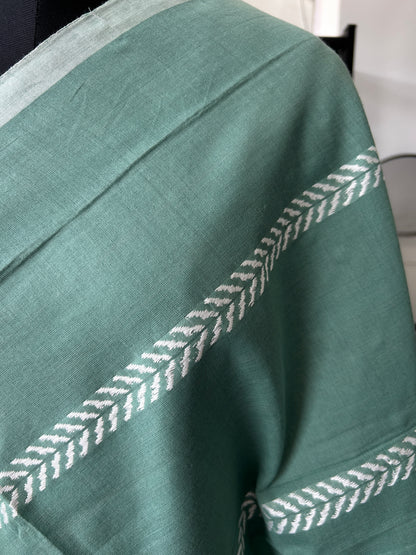 GREEN DHANIAKHALI SAREE