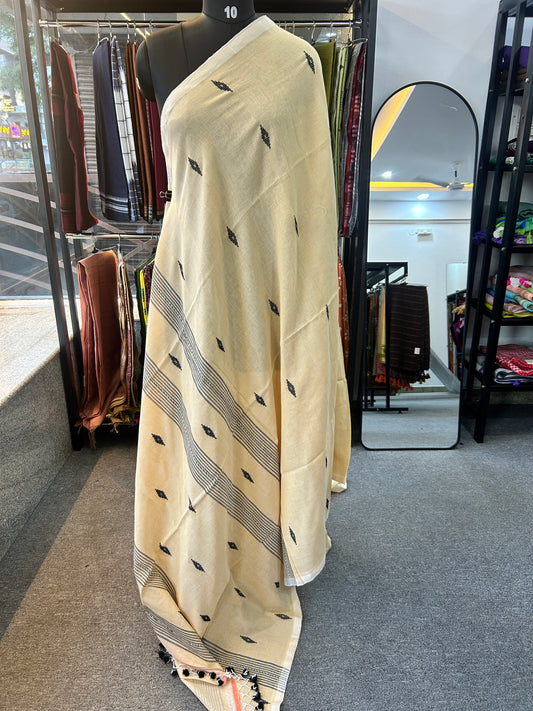 BIEGE MUL JAMDANI SAREE