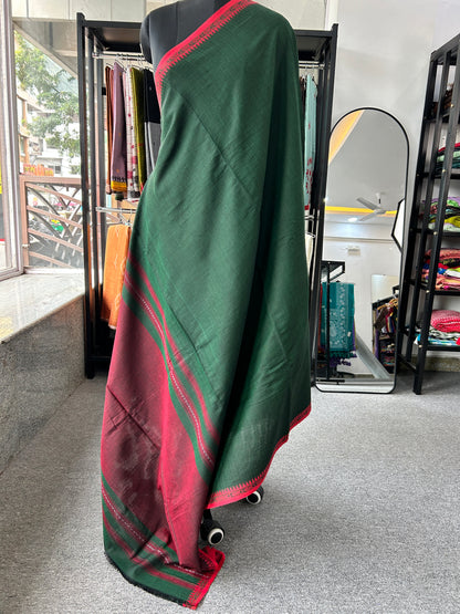 GREEN DHANIAKHALI SAREE