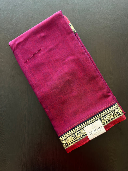 PINK NARAYANPET SAREE