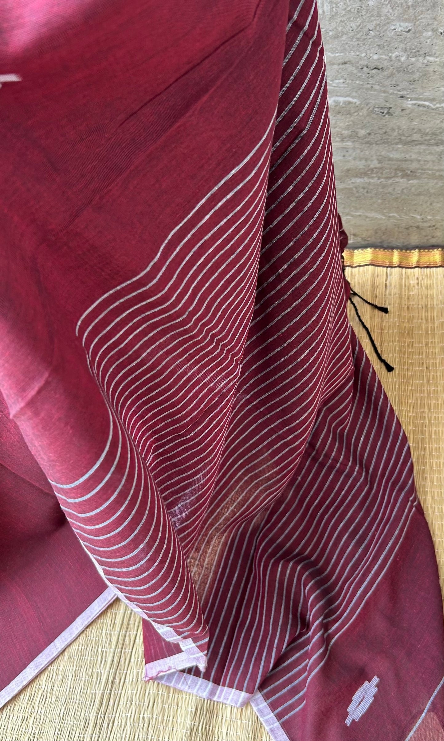 BROWN MUL JAMDANI SAREE