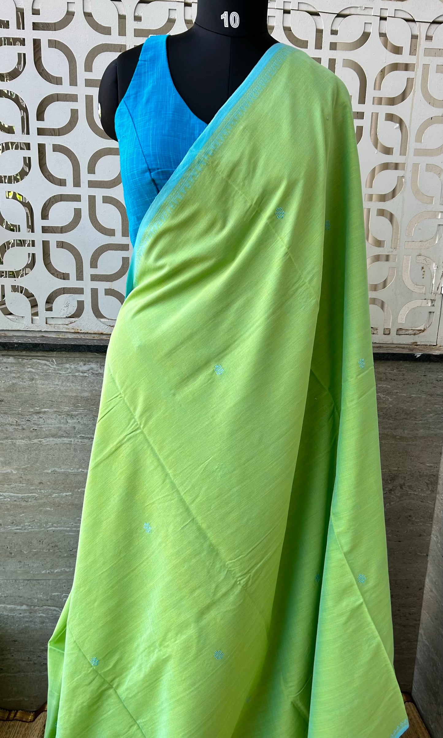 GREEN DHANIAKHALI SAREE