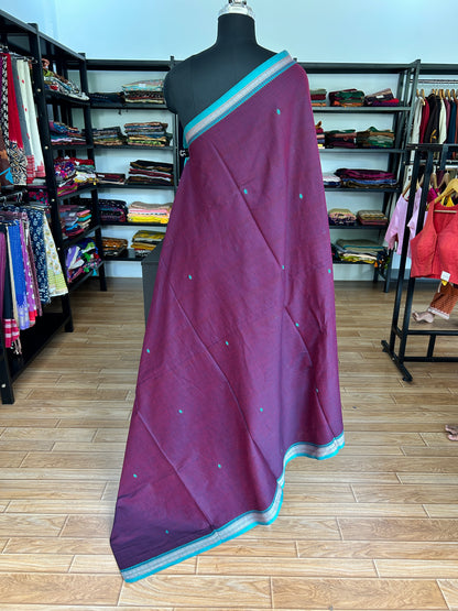 PINK DHANIAKHALI SAREE