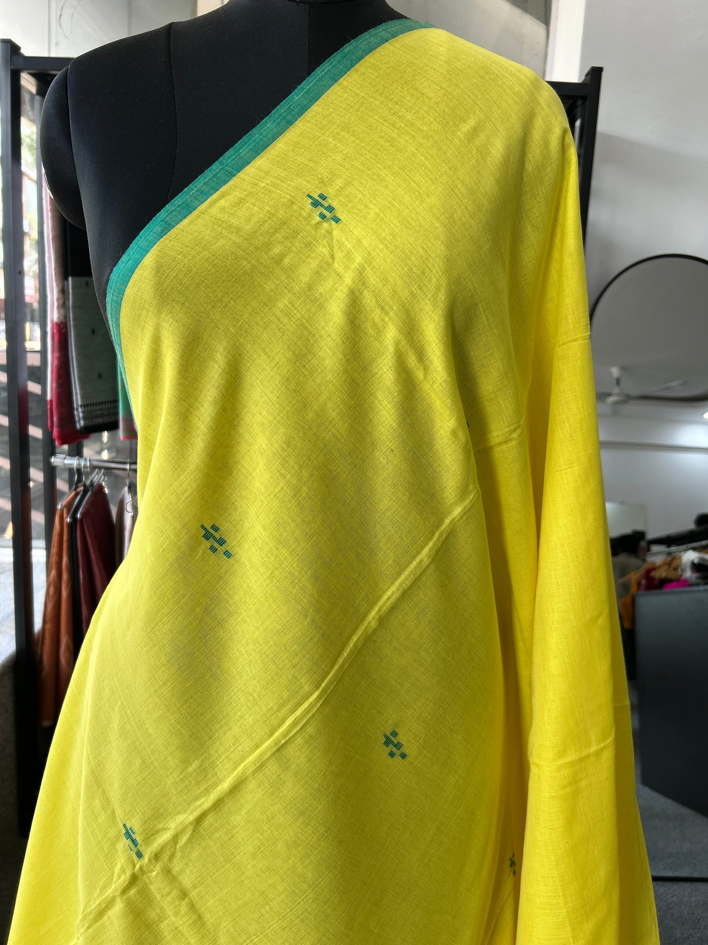 YELLOW JAMDANI