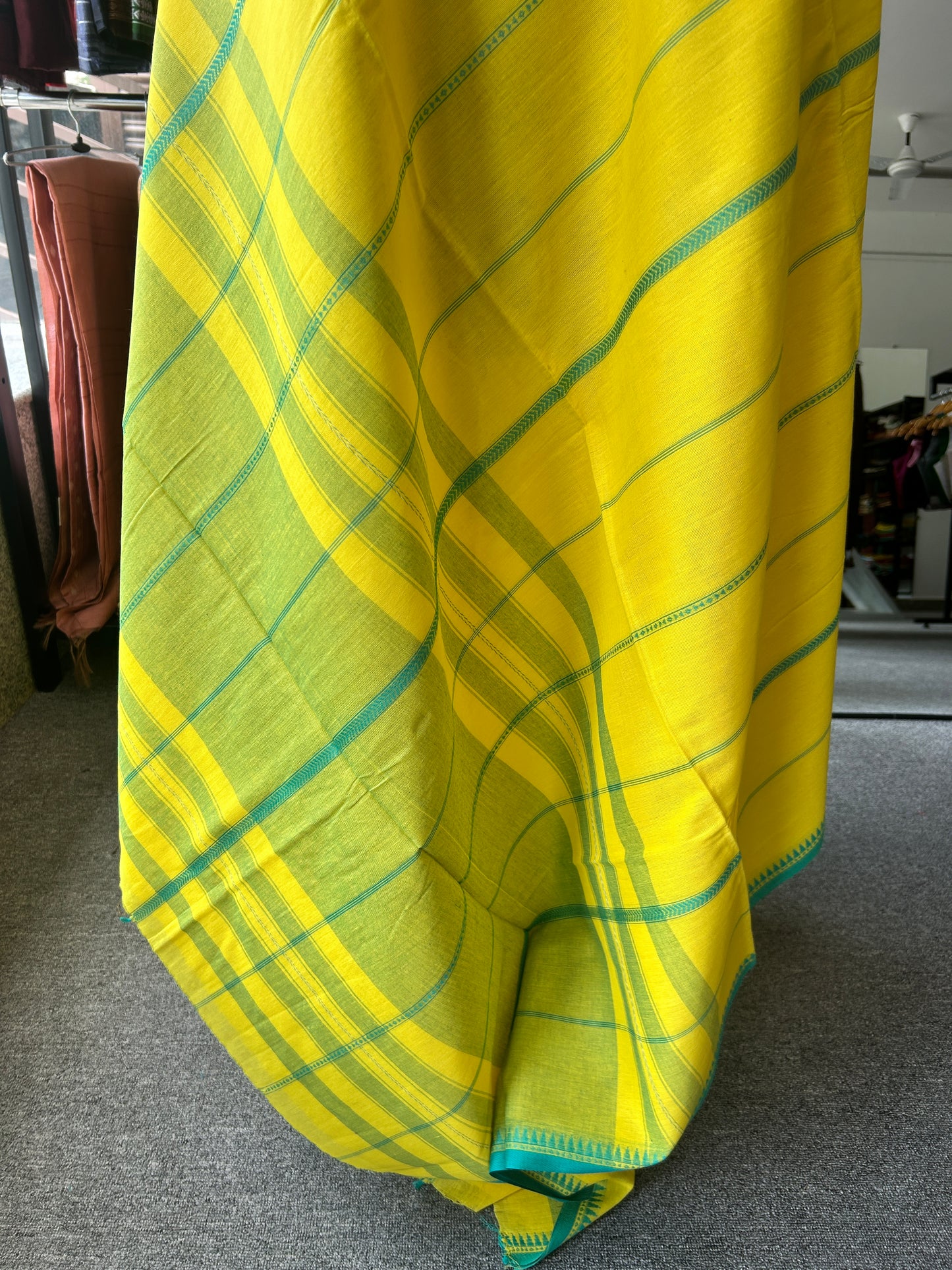 YELLOW DHANIAKHALI SAREE