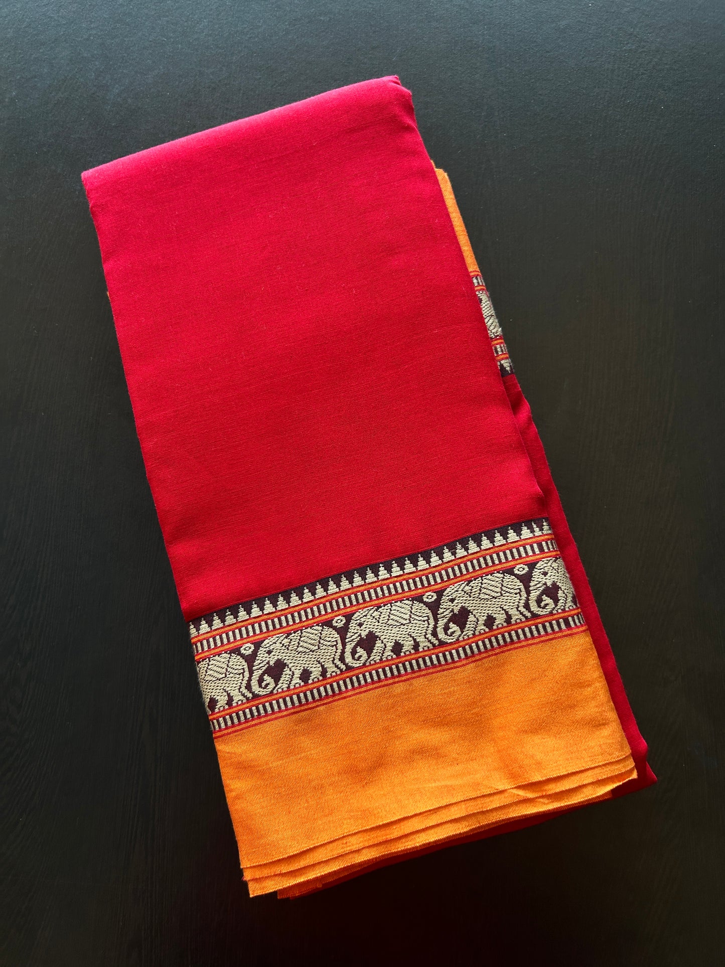 PINK NARAYANPET SAREE
