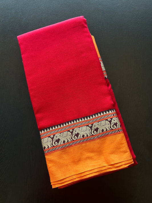 PINK NARAYANPET SAREE
