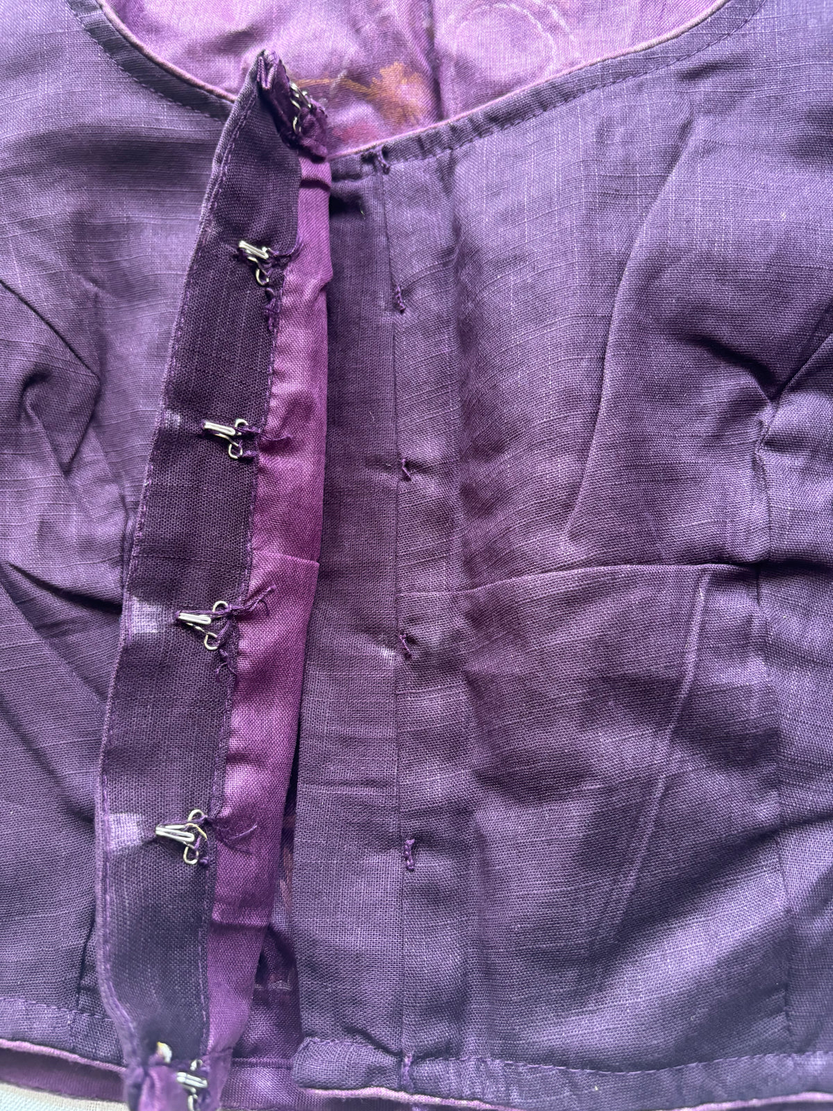 Brown Embroidered blouse