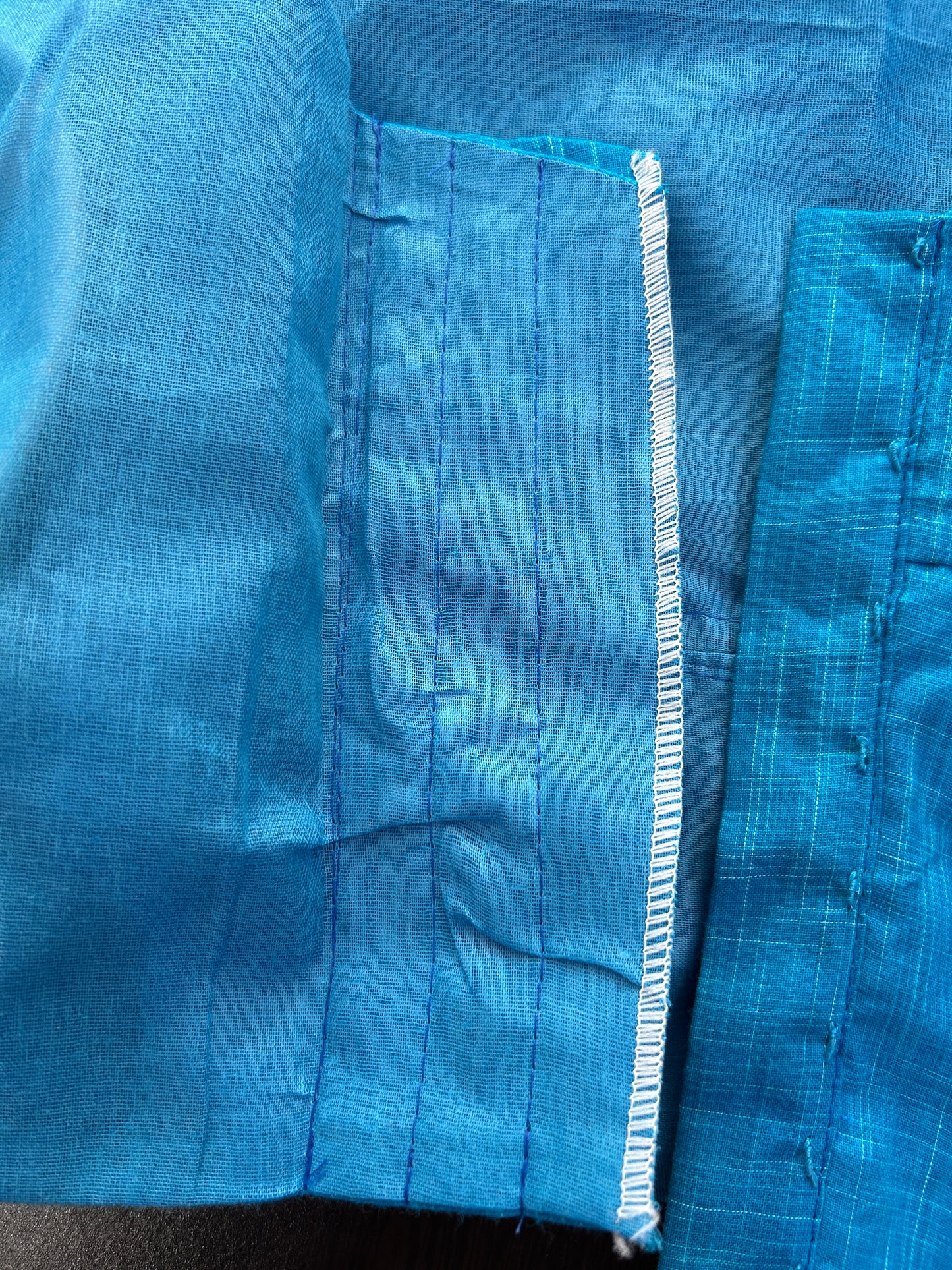 BLUE BLOUSE