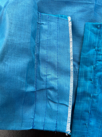 BLUE BLOUSE