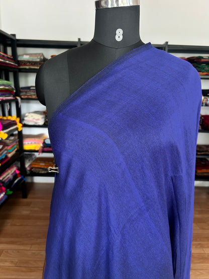 BLUE ACRYLIC SAREE