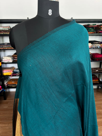 GREEN ACRYLIC SAREE