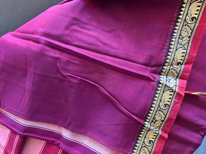 PINK NARAYANPET SAREE