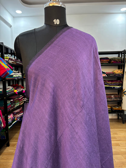 PURPLE ACRYLIC SAREE