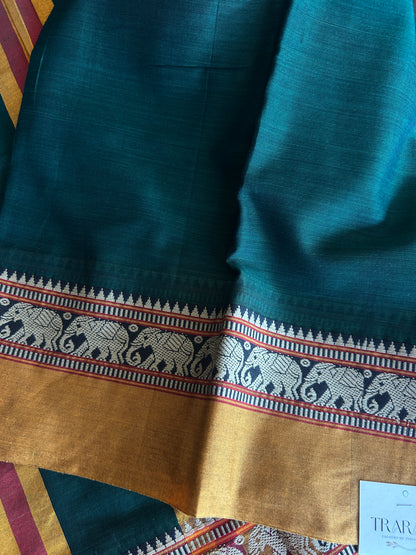 GREEN NARAYANPET SAREE