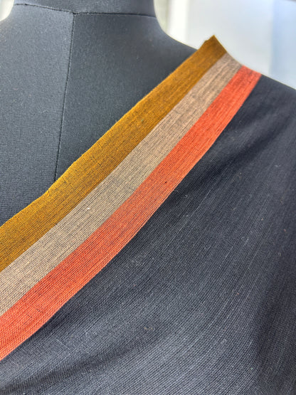 BLACK DHANIAKHALI SAREE