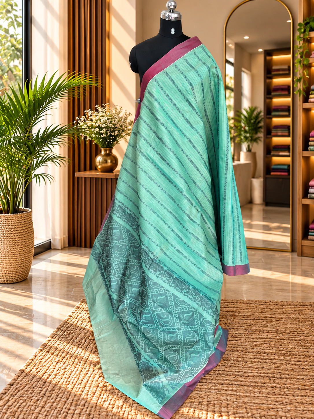 GREEN NEGAMAM COTTON