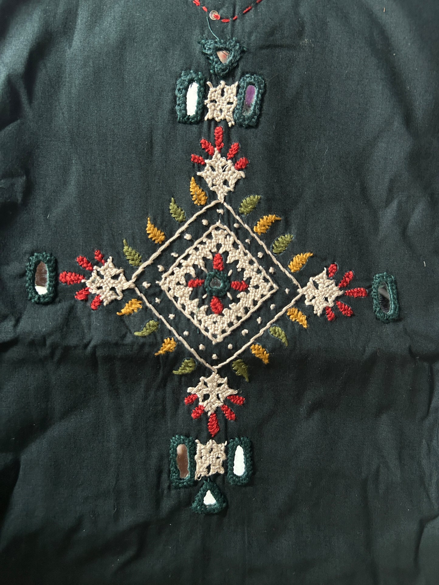 GREEN GAMTHI COTTON SUIT
