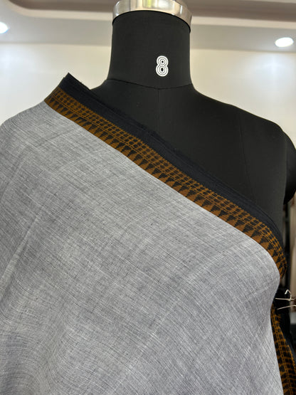 GREY DHANIAKHALI SAREE