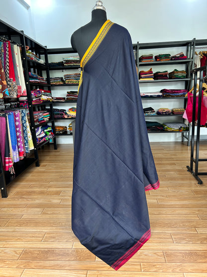 BLACK DHANIAKHALI SAREE