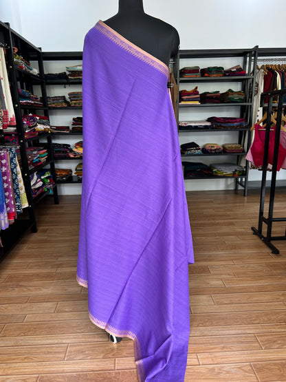 PURPLE DHANIAKHALI SAREE