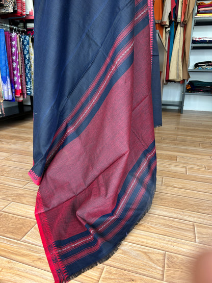 BLACK DHANIAKHALI SAREE
