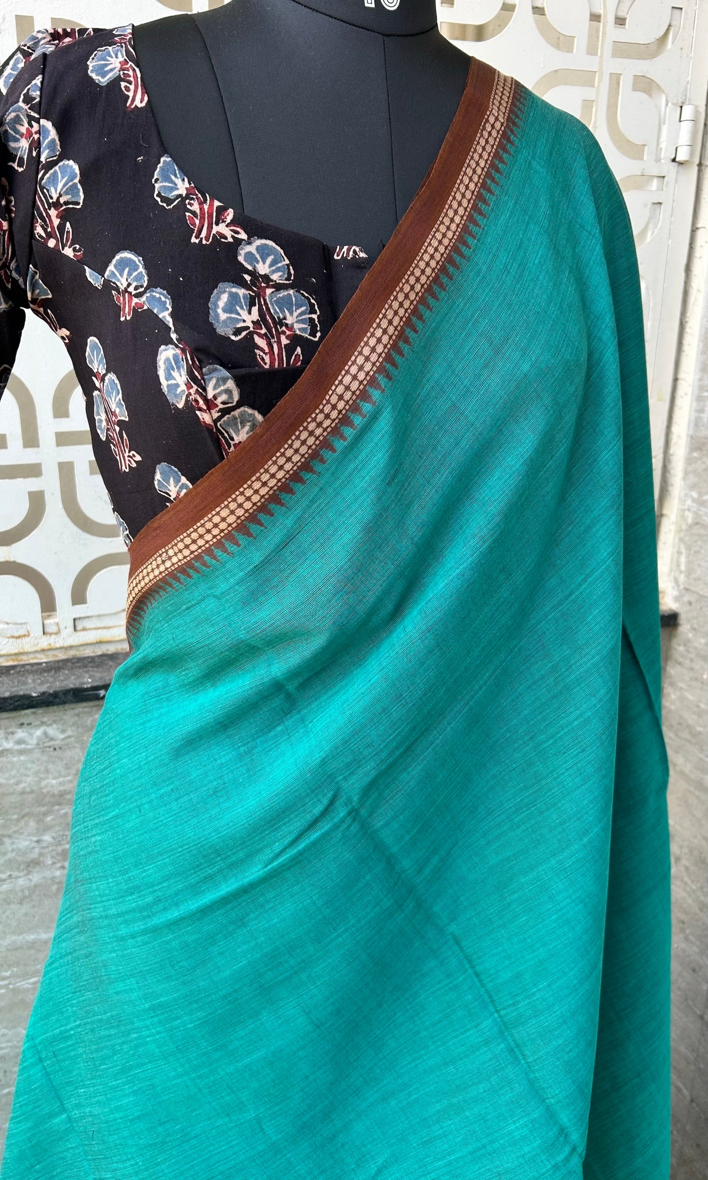 GREEN DHANIAKHALI SAREE
