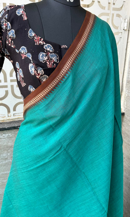 GREEN DHANIAKHALI SAREE