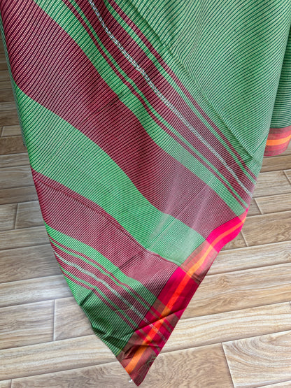 GREEN DHANIAKHALI SAREE