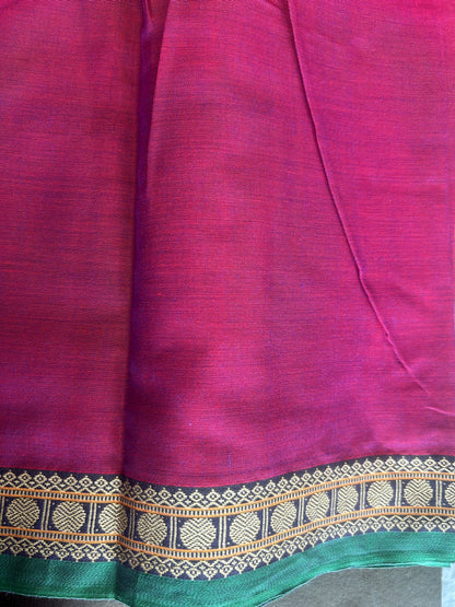 PINK NARAYANPET SAREE