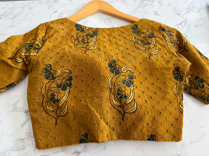 YELLOW HAKOBA BLOUSE