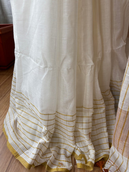 WHITE  MUL COTTON