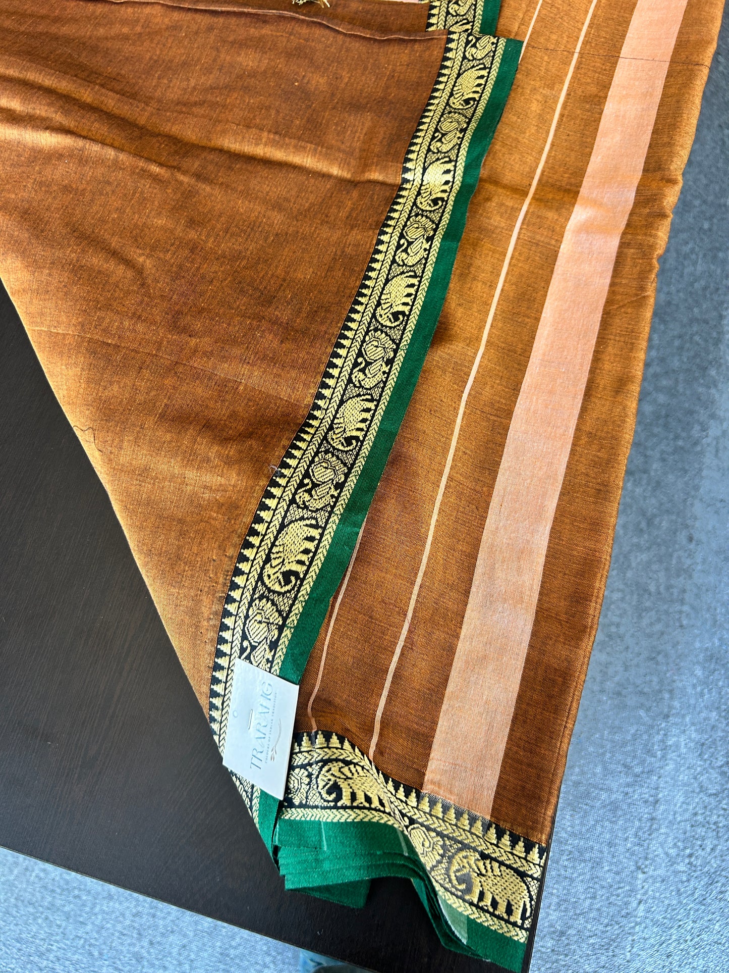 YELLOW NARAYANPET SAREE