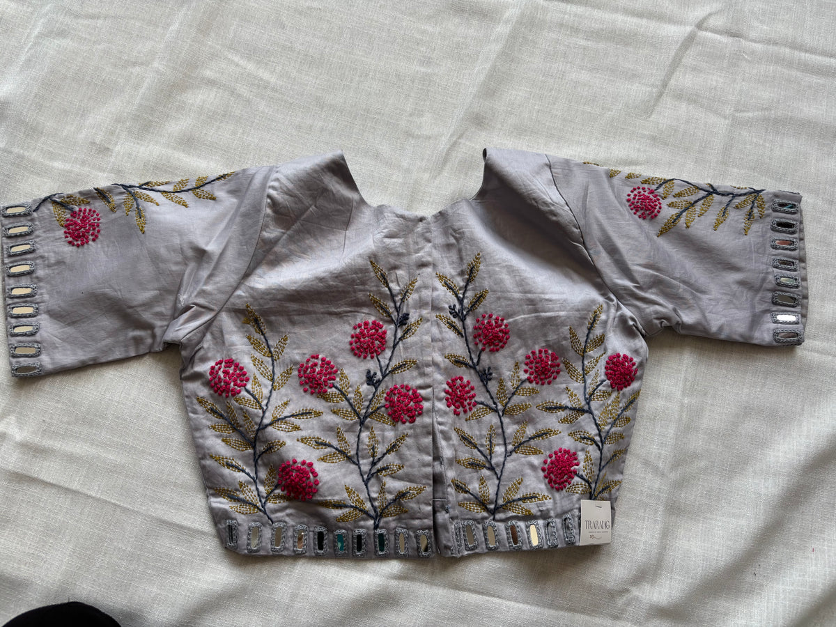White Embroidered blouse