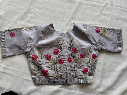 White Embroidered blouse
