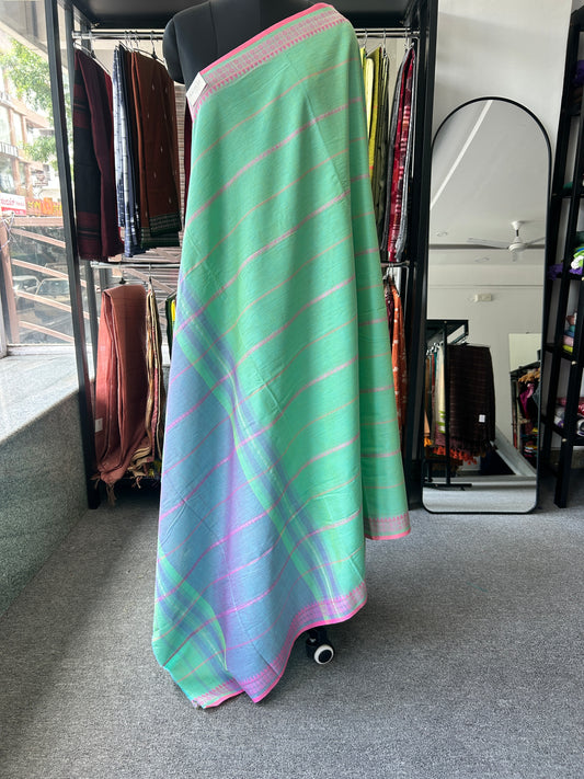 GREEN DHANIAKHALI SAREE