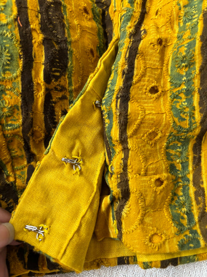 YELLOW HAKOBA BLOUSE