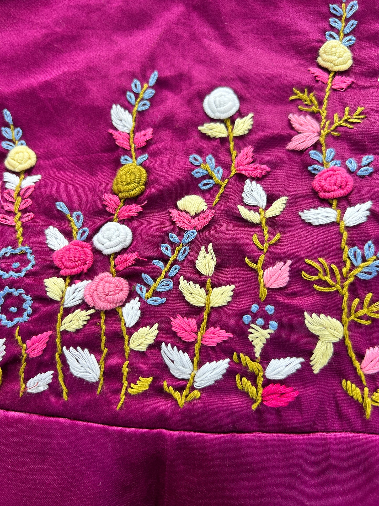 PINK EMBROIDERED BLOUSE
